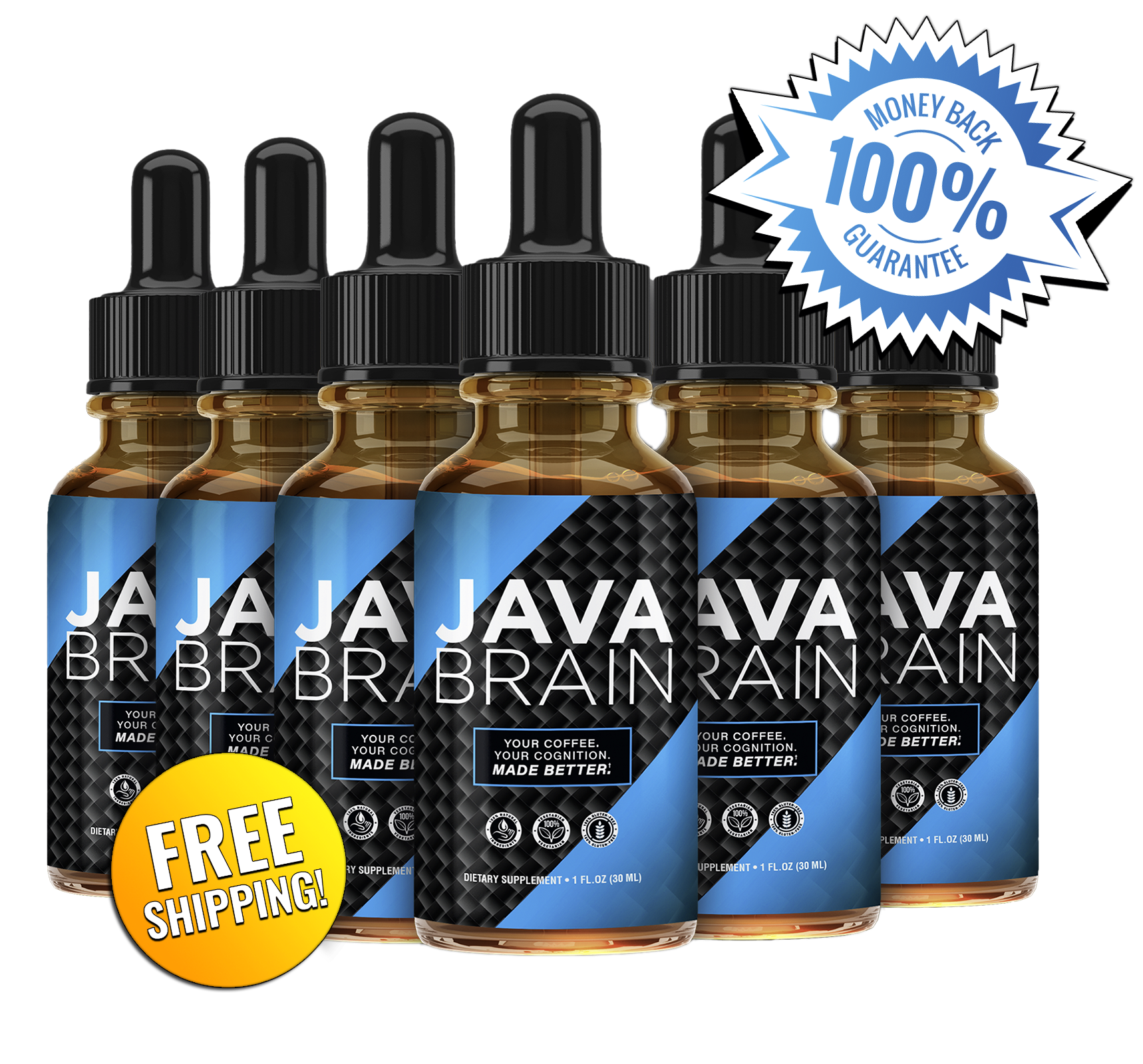 JavaBrain 6 bottles